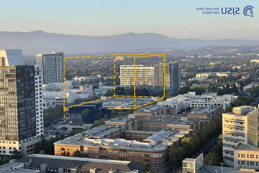 Alquist Redevelopment project site aerial view